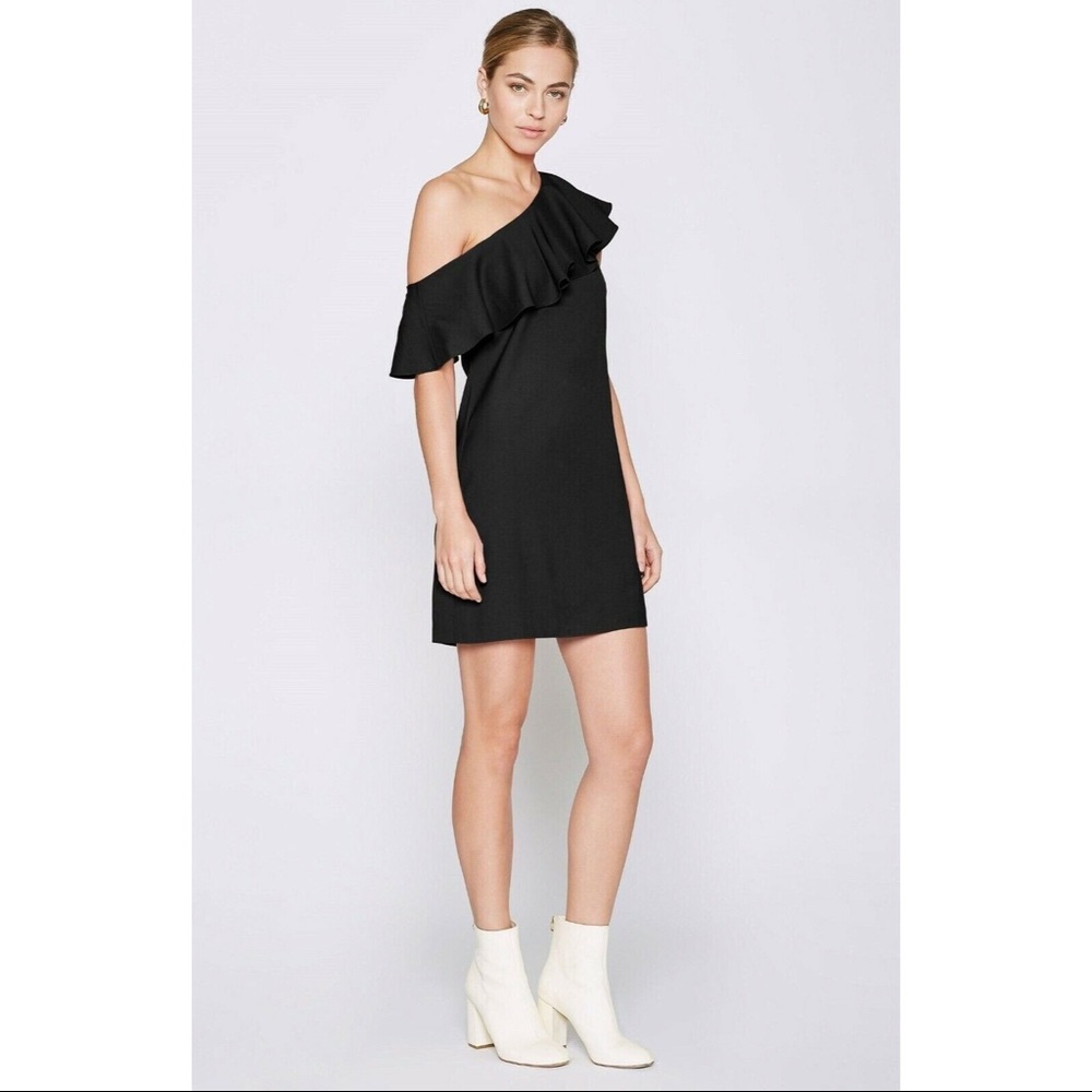 Joie Black Bronwen Cocktail Dress sz 6